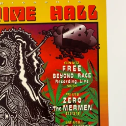 Gig Posters MHP 29 Herbie Hancock, Zero - 1997 Bella Poster Maritime Hall San Fran 1st