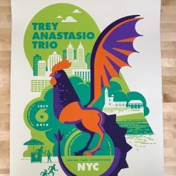 Gig Posters Trey Anastasio - 2018 Tom Whalen Poster New York City, NY