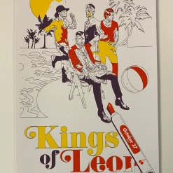 Kings Of Leon - 2017 Jason Malmberg Poster West Palm Beach, FL Gig Posters