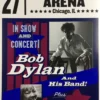 Bob Dylan - 2017 Geoff Gans Poster Chicago Wintrust Arena RED Chicago, IL