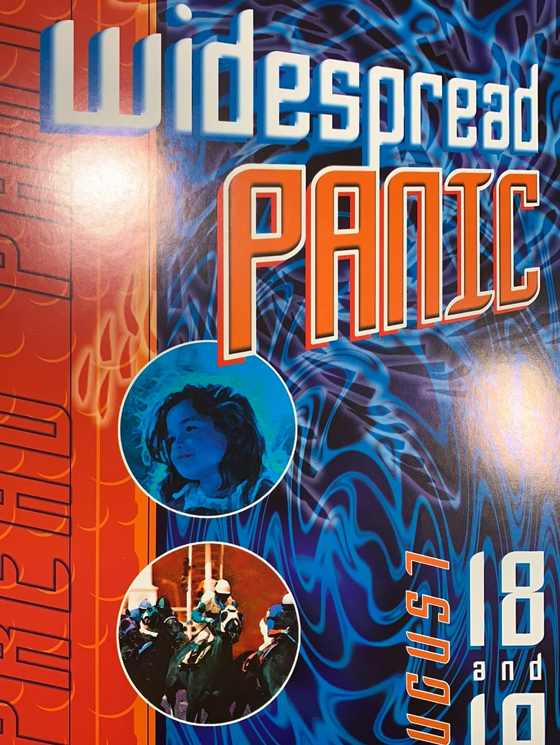 Widespread Panic - 2001 Jason Clements Poster Larkspur, CO Field Of Dreams