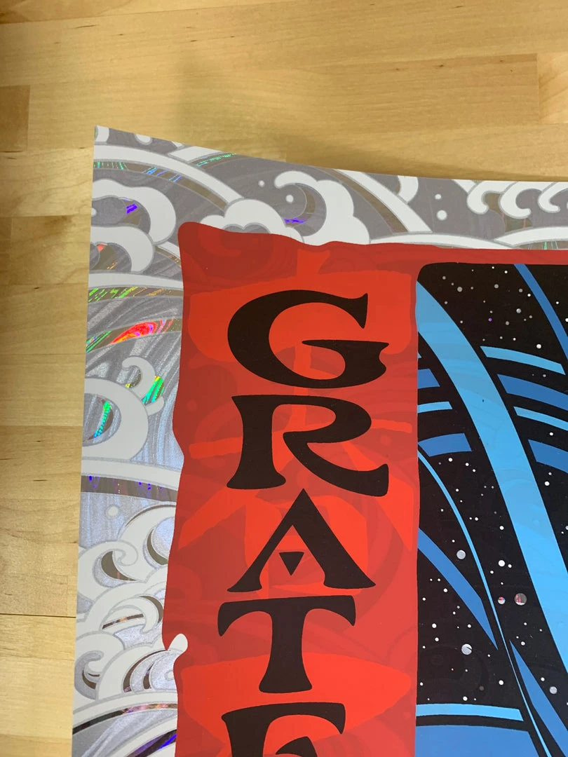 Grateful Dead - 2020 Todd Slater Poster Lava Foil Edition #1/150