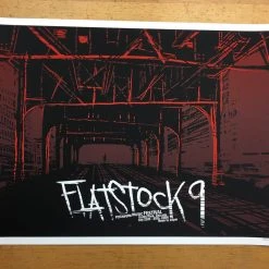 Flatstock 9 - 2006 Daniel Danger Poster Chicago, IL Union Park