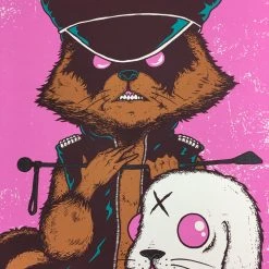 Queens Of The Stone Age - 2013 Jermaine Rogers Poster Detroit Fillmore