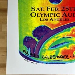 Megadeth - 1995 Matt Getz Poster Los Angeles, CA Del Mar Gig Posters