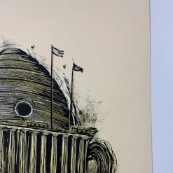 The National - 2010 Dan Grzeca Poster Brussels, BEL Ancienne Belgique