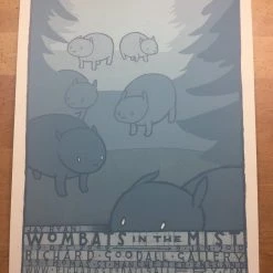 Art Prints Wombats In The Mist - 2009 Jay Ryan Poster Manchester, GBR RGG