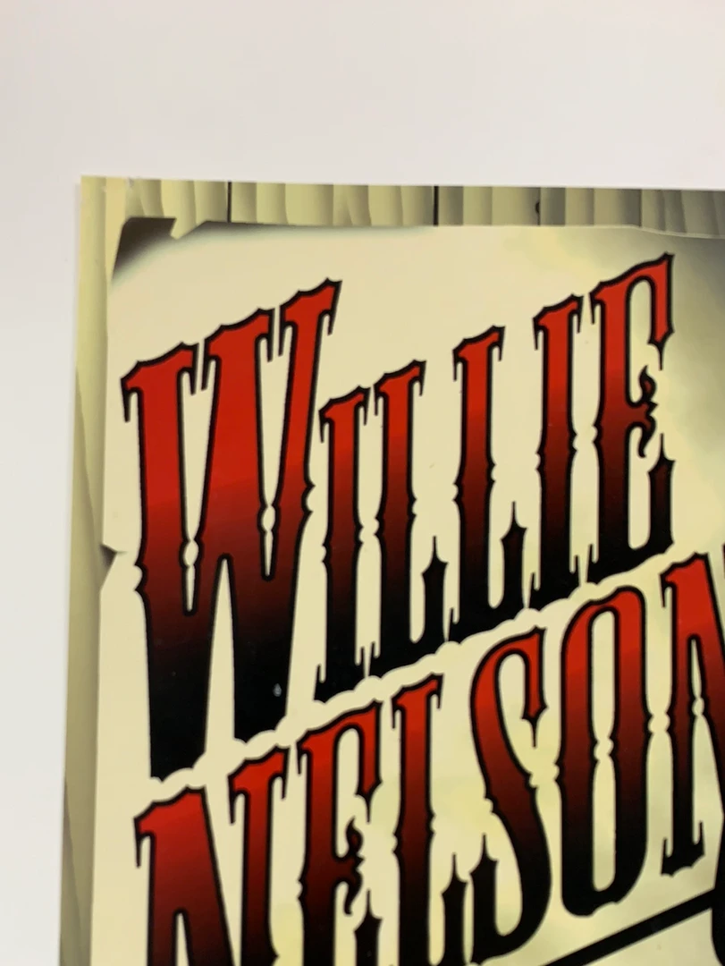 Gig Posters MHP 35 Willie Nelson - 1997 Jim Phillips Poster Maritime Hall San Fran 1st