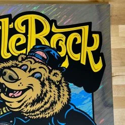 Foil Posters BottleRock Festival - 2021 Ames Brothers Poster Napa, CA FOIL