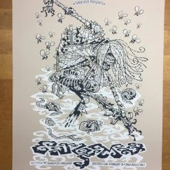 Early Man - 2006 Guy Burwell Poster Seattle, WA Crocodile Cafe Gig Posters
