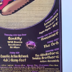 Stanley Mouse Gig Posters MHP 118 Mudvayne Disturbed - 2001 Poster Maritime Hall San Fran 1st