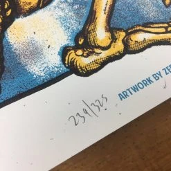 Grateful Dead, Here Comes Sunshine - 2018 Zeb Love Poster Art Print