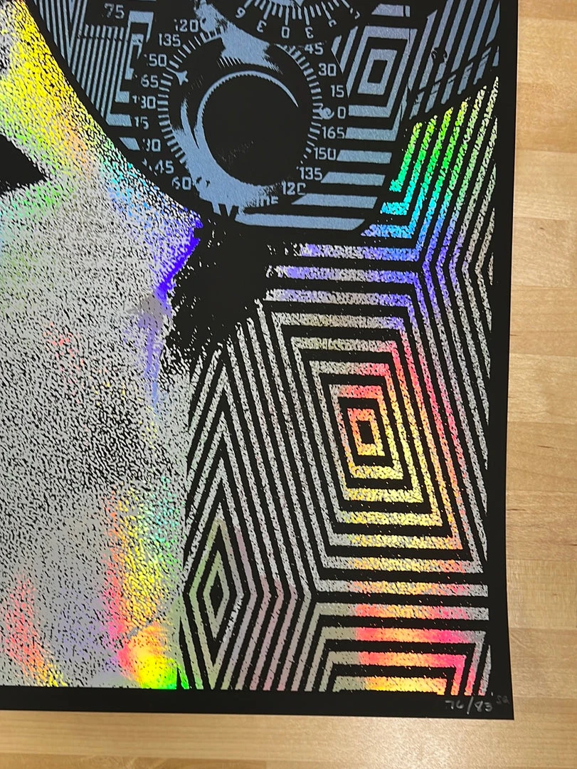 Gig Posters Jack White - 2022 The Silent Giants Poster Brooklyn, New York X/83