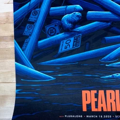Pearl Jam - 2020 Justin Erickson Poster Toronto, ONT Scotiabank