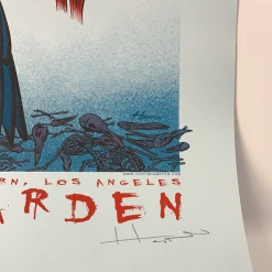 Soundgarden - 2013 Justin Hampton VARIANT Poster Los Angeles Wiltern Theatre