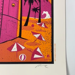 Widespread Panic - 2008 Methane Poster Myrtle Beach, SC AP