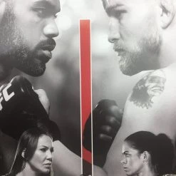 Sold Out Posters UFC 232 2018 Poster Jones Vs Gustafsson 2 & Cyborg Vs Nunes