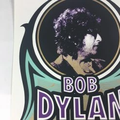 Bob Dylan - 2002 Mark Arminski Poster Elmira, NY Coach USA Center