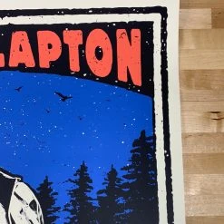 Sold Out Posters Eric Clapton - 2018 Poster Greenwich Town Party Gig Posters