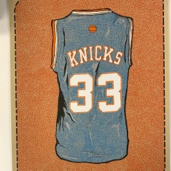 Knicks - 2014 Fugscreens Studios Poster Patrick Ewing Jersey Print