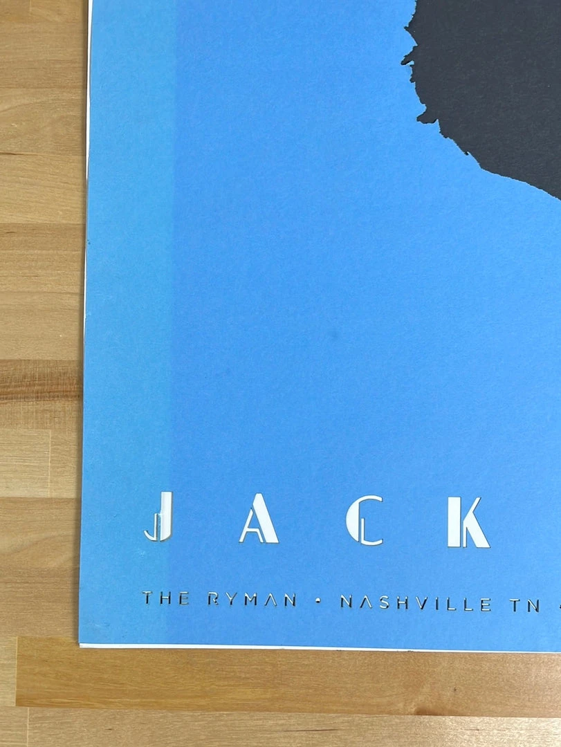 Gig Posters Jack White - 2012 Matthew Jacobson Poster Nashville, TN