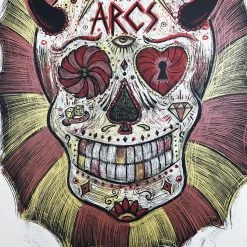 The Arcs - 2015 Dan Grzeca Poster Chicago, IL Vic Theatre