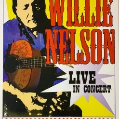 Old Whiskey River Presents Gig Posters Willie Nelson - 2003 USA Tour Poster Old Whiskey River