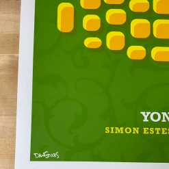 Gig Posters Yonder Mountain String Band - 2007 Dan Stiles Poster Des Moines, IA Simon Estes