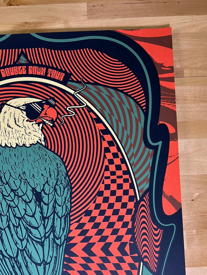 Eric Church - 2019 Status Serigraph Poster San Francisco, CA 1
