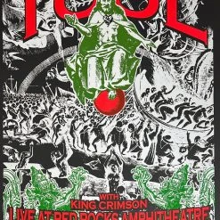 Tool - 2001 Lindsey Kuhn Poster Red Rocks Morrison, CO Colorado
