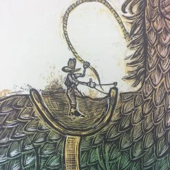 Tiny Cowboy - 2009 Dan Grzeca Poster Art Print 37/180