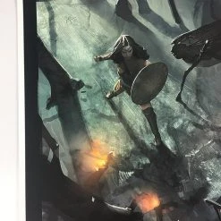 No Man's Land Wonder Woman - Robin Har Poster Art Print Movie/TV Posters