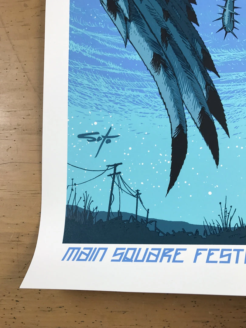 Gig Posters Pearl Jam - 2010 Jeff Soto Poster Arras, France, Town Square