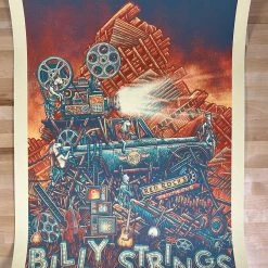 Billy Strings - 2020 Luke Martin Poster Red Rocks Morrison, CO AP Colorado