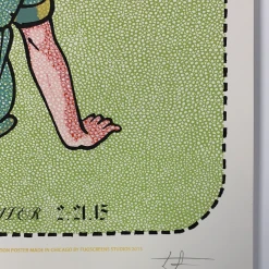 Swans - 2015 Fugscreens Studios Poster Cincinnati, OH Woodward Gig Posters