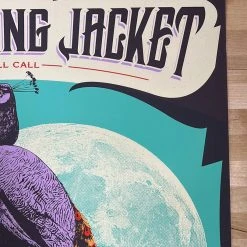 My Morning Jacket - 2015 Status Serigraph Poster Roll Call Peacock Gig Posters