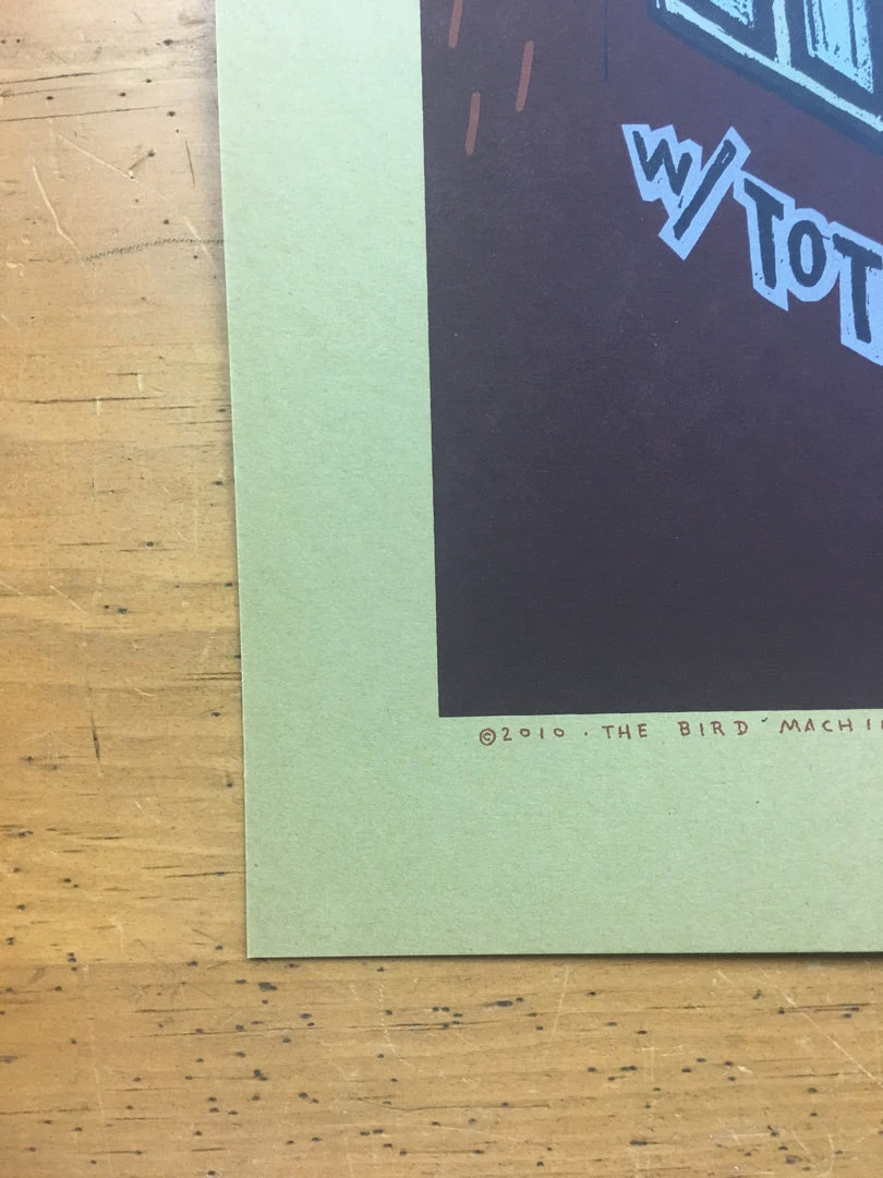 The Melvins - 2010 Jay Ryan Poster Chicago, IL Double Door