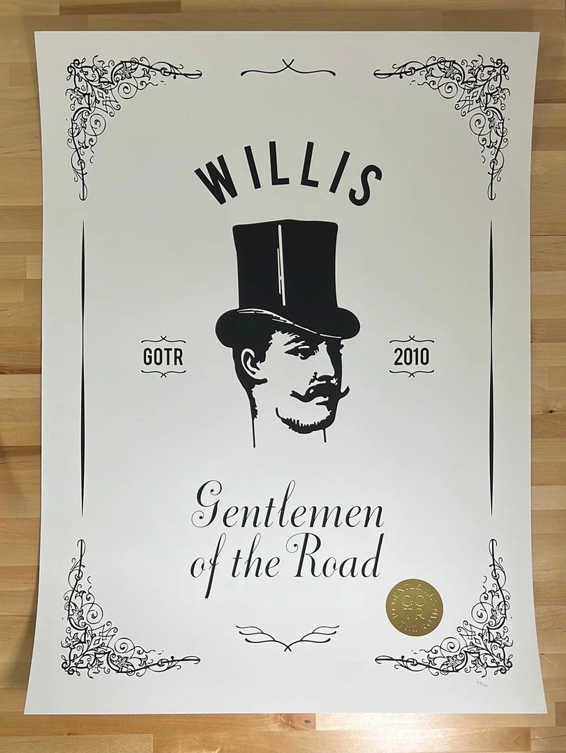 Sold Out Posters Mumford & Sons - 2010 Poster Willis GOTR Art Print