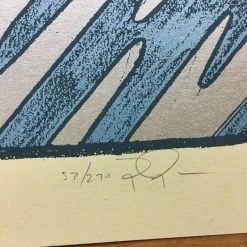 The Thing - 2010 Jay Ryan Poster Smoked Meat & BBQ Tour