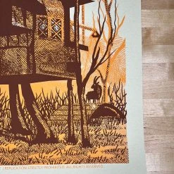 Billy Strings - 2021 Furturtle Show Prints Poster Redmond, WA AP