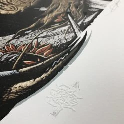 Hyperstoic - 2014 Aaron Horkey Poster VACVVM Pushead Art Prints