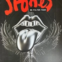 Sold Out Posters Rolling Stones - 2021 Poster No Filter Tour Atlanta, GA
