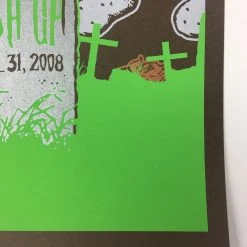 Umphrey's McGee - 2008 Todd Slater Poster San Francisco, CA Warfield Theater Gig Posters