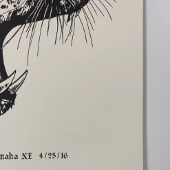 Gig Posters Napalm Death & Melvins - 2016 Fugscreens Studios Poster Omaha, NE 4/25