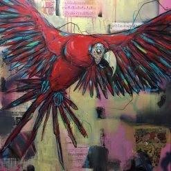 Bird Of Paradise III - 2016 Chicago Artist Bunny XLV Art Prints