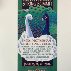 Northwest String Summit - 2004 Brian Langeliers Poster Plains, OR Horning's Hideout