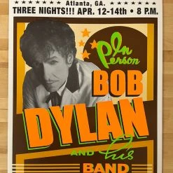 Gig Posters Bob Dylan - 2004 Geoff Gans Poster Atlanta, GA