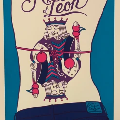 Gig Posters Kings Of Leon - 2017 Dan Grissom Poster Clarkson, MI DTE Energy