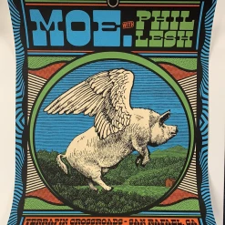 Moe. Phil Lesh & Friends - 2018 Subject Matter Studio Poster San Rafael, CA
