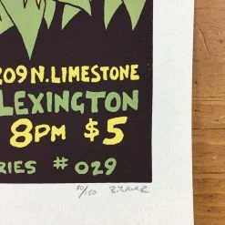 Vandermark 5 - 2004 Cricket Press Poster Lexington, KY Mecca Gig Posters